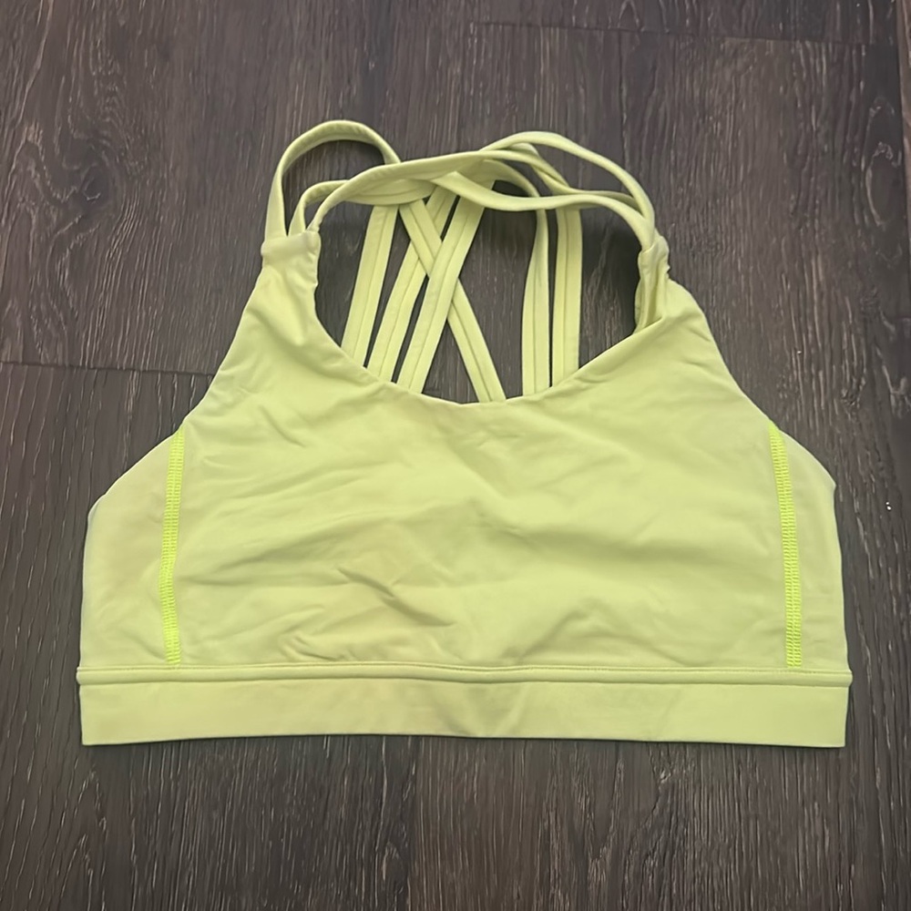 lululemon sports bra size 8